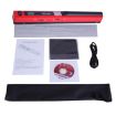 iScan01 Red Mobile Handheld Scanner with LED Display, A4 Image Sensor - 4