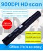 iScan01 Red Mobile Handheld Scanner with LED Display, A4 Image Sensor - 5