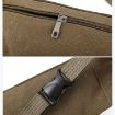Cavans Black Single Shoulder, Waist, Chest, Messenger Bag - 5