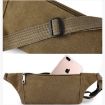 Cavans Black Single Shoulder, Waist, Chest, Messenger Bag - 6
