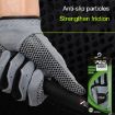 PGM Golf Left Hand Anti-Slip Gloves for Men - Blue, Size 25 - 8