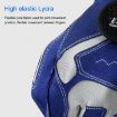 PGM Golf Left Hand Anti-Slip Microfiber Gloves for Men, Grey, Size 25 - 7