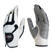 PGM Golf Left Hand Anti-Slip Microfiber Gloves for Men, White, Size 24 - 2