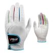 Children's Golf Gloves - PGM Microfiber Cloth, Soft & Comfortable, White, Size 14 - 2