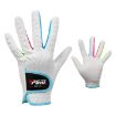 Children's Golf Gloves - PGM Microfiber Cloth, Soft & Comfortable, White, Size 15 - 3