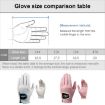 Children's Golf Gloves - PGM Microfiber Cloth, Soft & Comfortable, White, Size 15 - 6