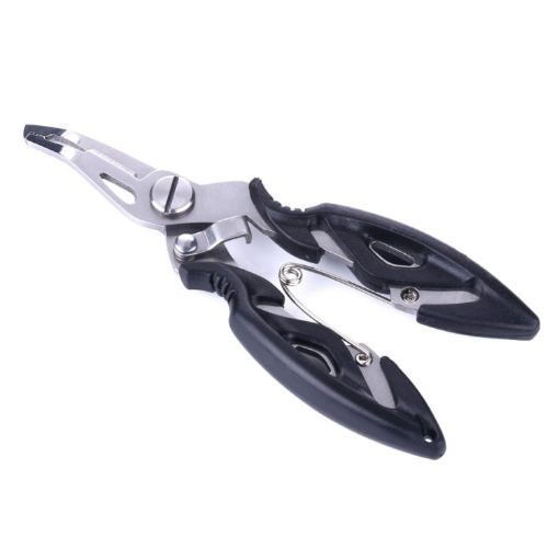 HENGJIA QT014 Stainless Steel Fishing Pliers Scissors Hook Remover Tool - 1