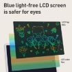 16" Blue LCD Writing Tablet for Kids - Color Screen Drawing Board - 3