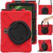 Samsung Galaxy Tab Active5 Pro Silicone Hybrid Case with Strap - Red - 1