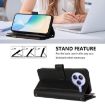 Xiaomi Civi 5 Pro Leather Case: Magnetic Closure, 9 Card Slots, Black - 4