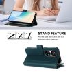 Ulefone Note 17 Pro Dark Green Leather Case - 9 Card Slots & Hand Strap - 4