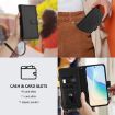 Ulefone Note 20 Pro Leather Case: Magnetic Closure, 9 Card Slots, Black - 6