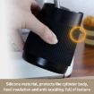 Black 420ml Stainless Steel Latte Art Cup with Scale - Anti-scalding Design - 5