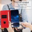 Xiaomi 14 Ultra Magnetic Frosted Flip Leather Case - Red - 6