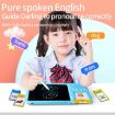 8.5" Children's Drawing Board with English Audiobooks, Blue, 112 Cards - 6