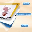 8.5" Children's Drawing Board with English Audiobooks, Blue, 112 Cards - 8