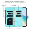 Vivo S30 Pro Mini Leather Case - 9 Card Slots, Magnetic Closure, Mint Green - 3