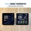 BHT-2005GA Smart Thermostat, 4" Screen, Water Heating, White - 7