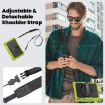 Samsung Galaxy Tab S10 FE+ Silicone Hybrid Case with Strap - Yellow Green - 8