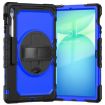 Samsung Galaxy Tab S10 FE+ Silicone Hybrid Case with Strap - Blue - 2