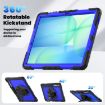 Samsung Galaxy Tab S10 FE+ Silicone Hybrid Case with Strap - Blue - 6