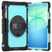 Samsung Galaxy Tab S10 FE+ Silicone Hybrid Case with Strap - Light Blue - 2