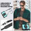 Samsung Galaxy Tab S10 FE+ Silicone Hybrid Case with Strap - Light Blue - 8