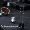 Stainless Steel Tumbler Coffee Powder Needle - Silver - 2