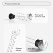 Stainless Steel Tumbler Coffee Powder Needle - Silver - 3