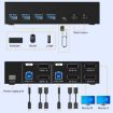 FJGEAR FJ-8K202DB 8K 60Hz DP Monitor KVM Switch - US Plug - 9