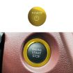 Toyota Corolla Cross/Yaris Hybrid Gold Ignition Switch Ring Cover - 1