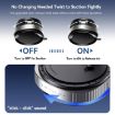 ROCK Q16 RPH1016 Car Magnetic Phone Holder - Black Vacuum Suction Cup - 8