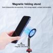 Flymile Magnetic Phone Tripod Mount MagSafe Adapter, Folding Cold Shoe - 3