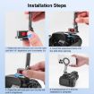 Flymile Magnetic Phone Tripod Mount MagSafe Adapter, Folding Cold Shoe - 9