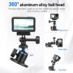 Magnetic Round Base Aluminum Alloy Desktop Stand - 3