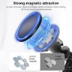 Magnetic Round Base Aluminum Alloy Desktop Stand - 4