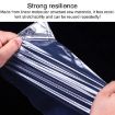 100pcs Double Layer Warning Ziplock Bags 10x20cm 10 Wire Environmental - 4