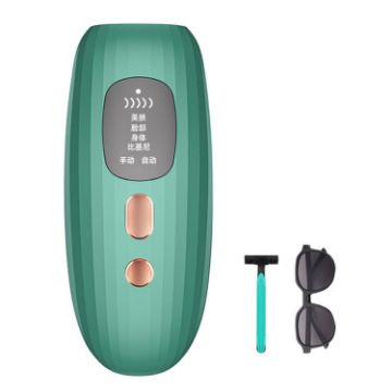 FY-B503 Dark Green IPL Laser Hair Removal Device, US Plug, Portable - 1