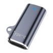 Smart Watch/Bone Conduction Earphone USB-C Adapter, 2 Pin 2.8mm Black - 2