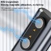 Smart Watch/Bone Conduction Earphone USB-C Adapter, 2 Pin 2.8mm Black - 5