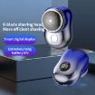WG-P10X Silver Portable Rechargeable LED Display Electric Shaver - 2