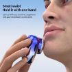 WG-P10X Green Portable Rechargeable LED Display Electric Shaver - 7