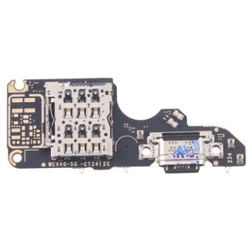 Vivo V40 Pro 5G V2347 Charging Port Board & SIM Holder - No Fast Charge - 1