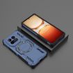 Vivo iQOO Z10 Turbo 5G Blue Butterfly Armor MagSafe Ring Case - 2