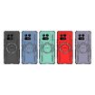 Vivo iQOO Z10 Turbo 5G Blue Butterfly Armor MagSafe Ring Case - 7