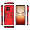 Vivo iQOO Z10 Turbo 5G Red Shockproof MagSafe Ring Phone Case - 3