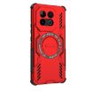 Vivo iQOO Z10 Turbo 5G Red Shockproof MagSafe Ring Phone Case - 5