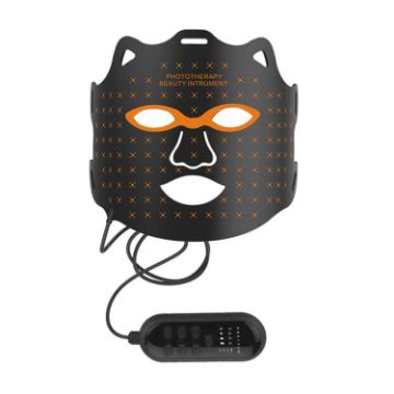 LED Colorful Photon Rejuvenation Mask Facial Beauty Instrument, EU Plug - 1