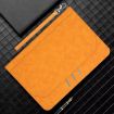Techo Megapad 11 2024 Yellow Leather Tablet Case with Wristband - 7
