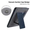 Samsung Galaxy Tab S6 Lite 10.4 Wristband Leather Case - Dark Blue - 5